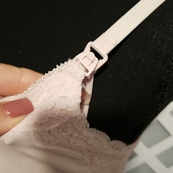 Rosie Pope nude nursing tank light pink large GC - Picture 3 of 12